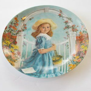 Vintage Collectable 1988 Plate #1772 "A Tisket, A Tasket" by Reco